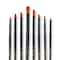 8 Piece Necessities™ Golden Synthetic Flat Acrylic Brushes By Artist's Loft®